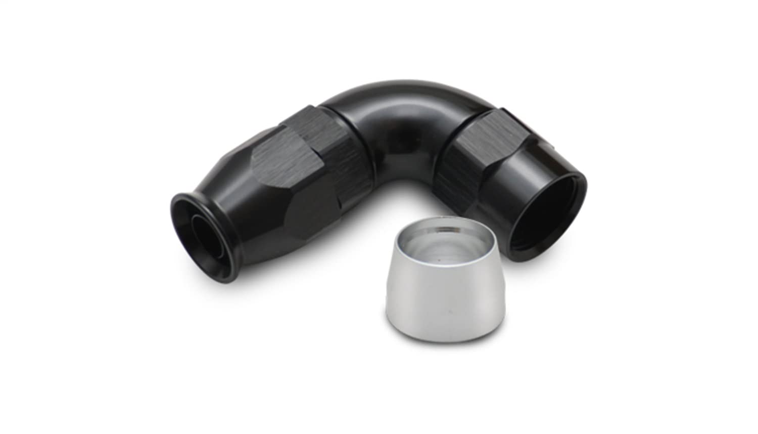 90 Degree Vibrant Performance Hose End Fitting -10AN PTFE