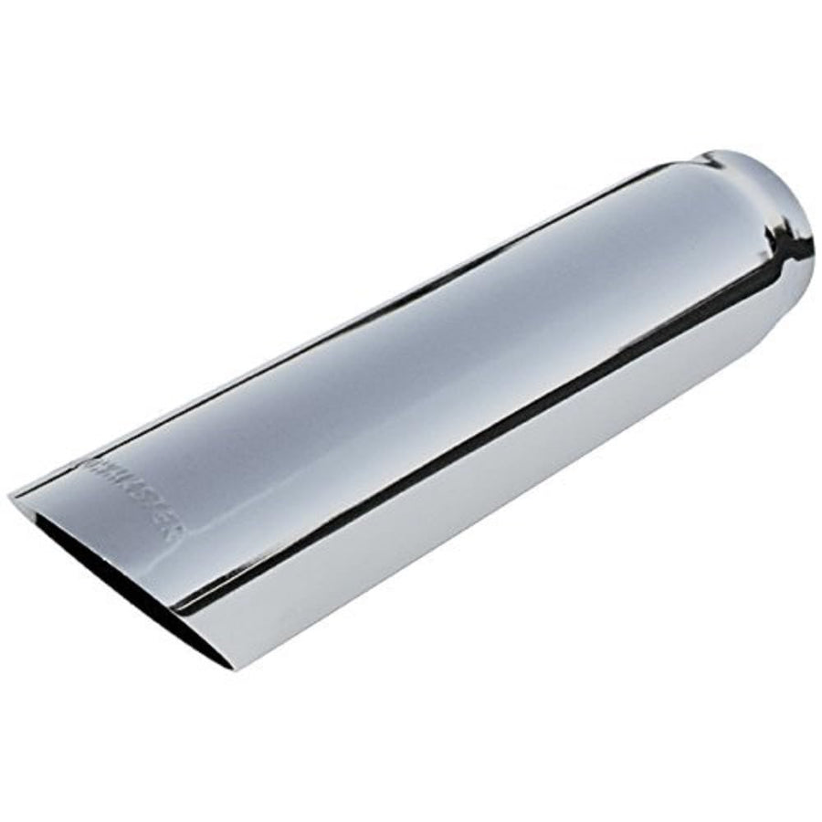 Exhaust Tip Flowmaster 15362 3 Inch Cut Angle Polished 304 Stainless Steel Fits 2.50 Inch Tubing Weld On