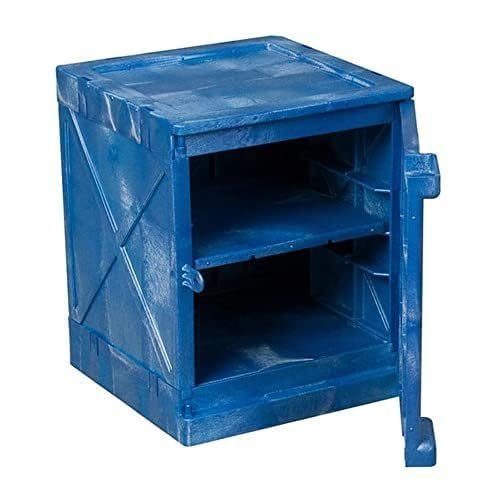 Eagle Bench Top M04CRA Poly Cabinet, 1 Door, 4 gal, Blue