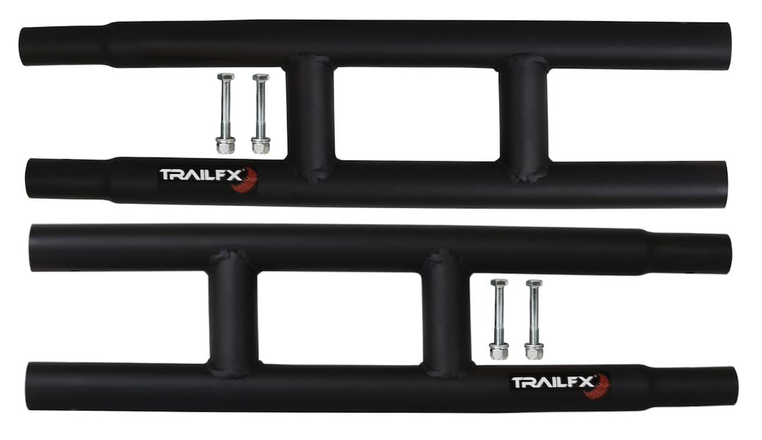 27 Inch TrailFX Ladder Rack Extension for Trail FX Ladder Rack FCLR001B Heavy Duty Powder Coated Black Steel TrailFX FCLR003B