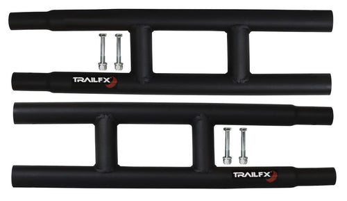 27 Inch TrailFX Ladder Rack Extension for Trail FX Ladder Rack FCLR001B Heavy Duty Powder Coated Black Steel TrailFX FCLR003B
