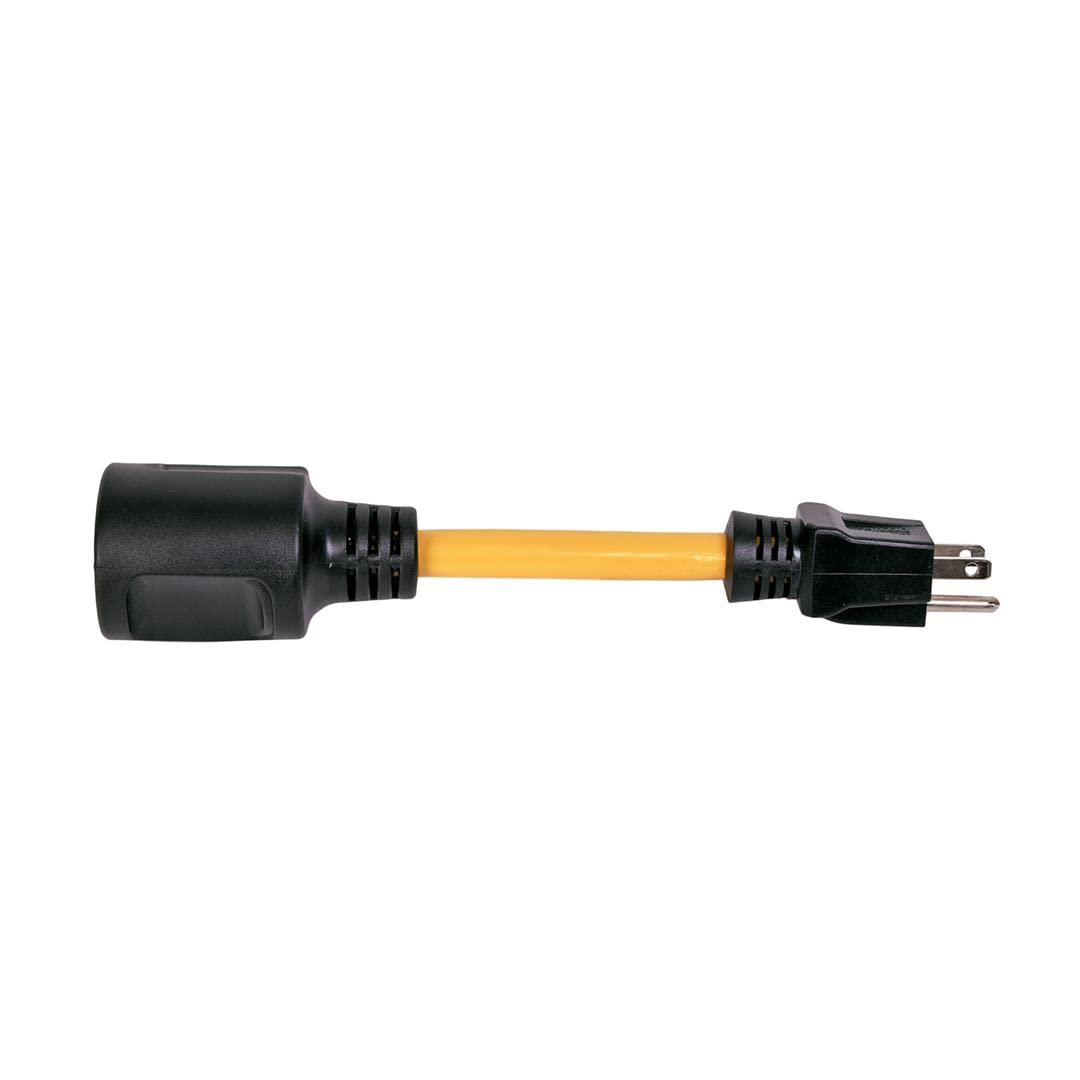 Arcon 9 in. ARC-14245 30 A Female - 15 A Male Pigtail Adapter, Pack of 1