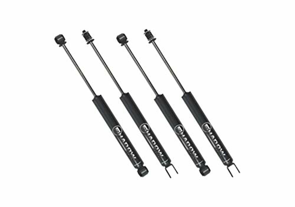Superlift Suspension Lift Kit Shock Box for Chevy Silverado/GMC Sierra RealTruck | Front & Rear Shadow Series Shocks | 84027 | Fits 1999-2006 Chevrolet Siverado/GMC Sierra 1500 4WD with 6" Lift
