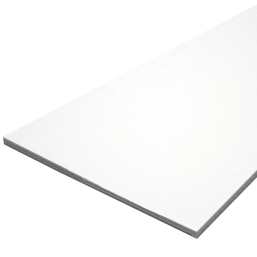 Marine Lumber KingStarboard, 27”W x 12”L x 1/4” Thk, White