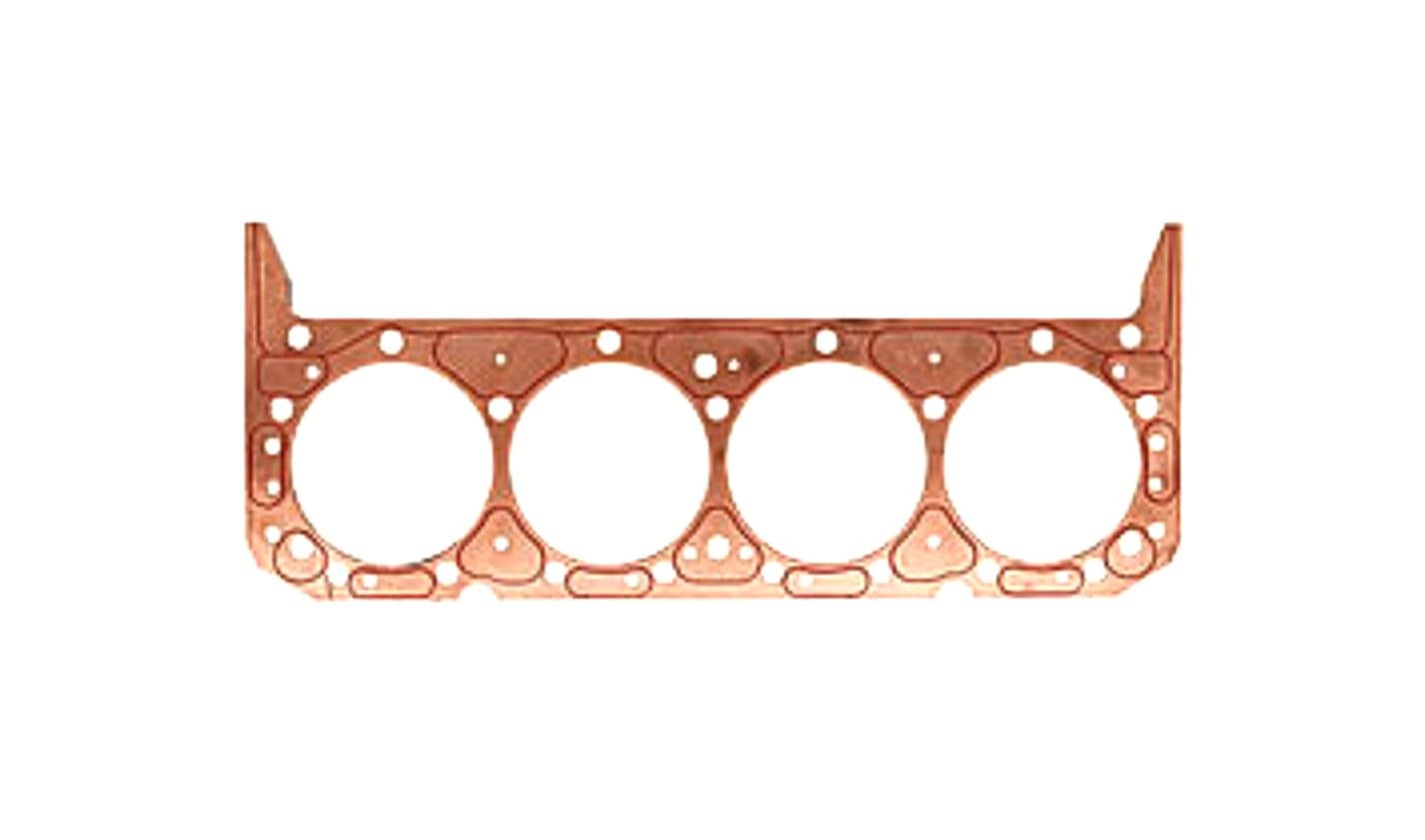 Cylinder Head Gasket, SCE Gaskets ICS Titan, 4.060 in Bore, 0.062 in Compression Thickness, Copper, Small Block Chevy, Each