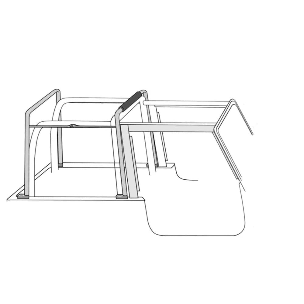 Soft Top Hardware for Jeep Wrangler YJ RAMPAGE PRODUCTS | Black | 69999 | Fits 1987-1995 Jeep Wrangler YJ