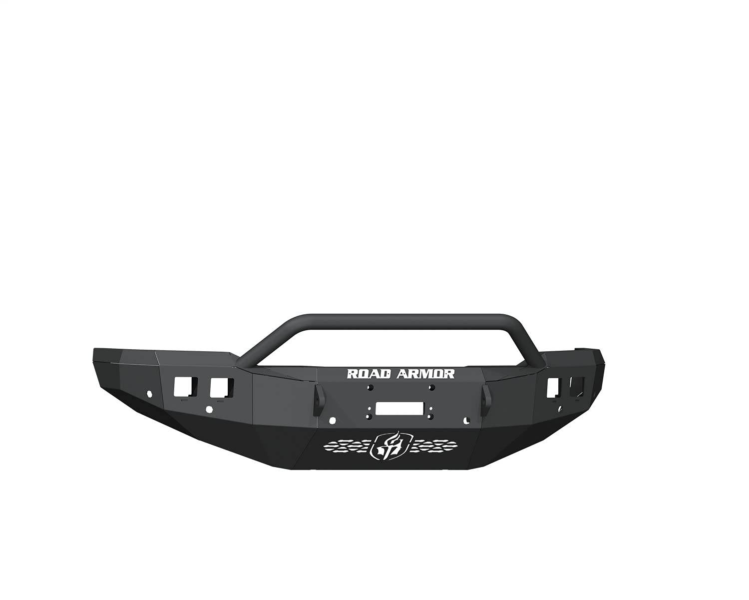 Stealth Road Armor 4192F4B Front Winch Bumper Pre-Runner Guard - Texture Black - Compatible with: 2019-2024 RAM 2500 3500