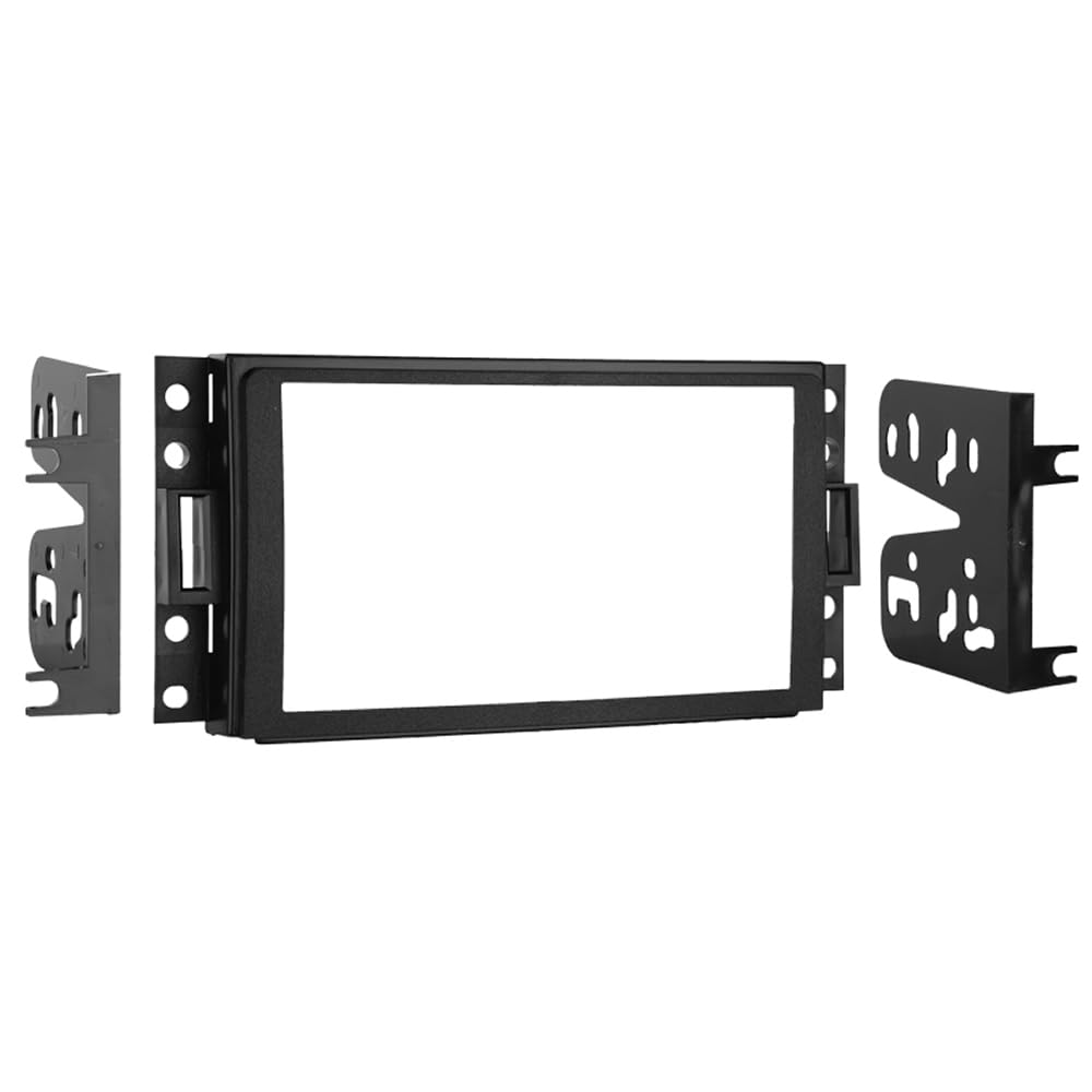 Metra Double DIN 95-3304 Installation Kit for Select 2005-2013 GM/Chevrolet Vehicles (Black)
