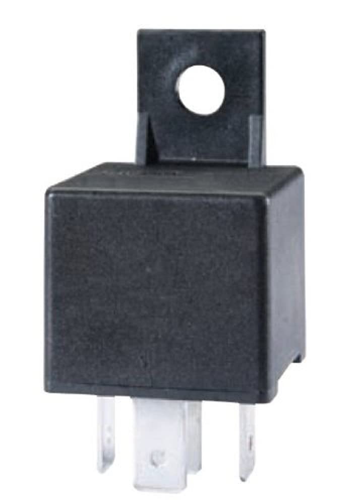 12V/40 Amp HELLA Mini ISO Relay with Bracket SPDT