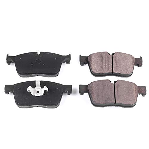 Power Stop Z16 Evolution 16-1861 Front Ceramic Brake Pads For Jaguar F-Pace, Jaguar I-Pace, Jaguar XE, Jaguar XF, Land Rover Range Rover Velar [Model Specific]