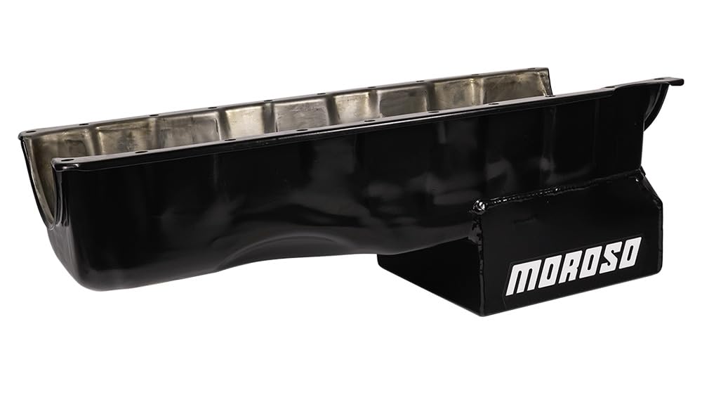 Oil Pan Moroso 20414 For Big Block Chevy, Gen 5/6, 8" Depth w/Windage Tray