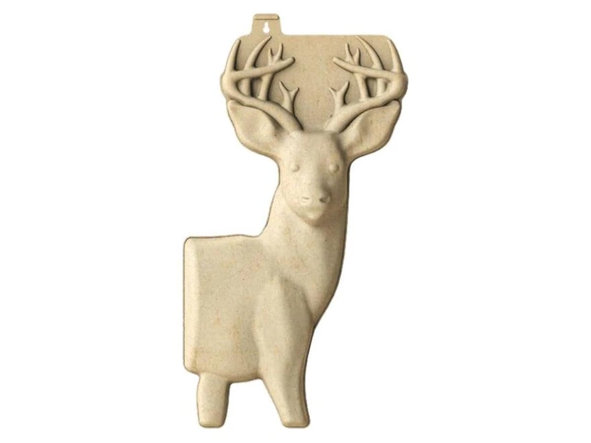 3D Deer Birchwood Casey Targets 31 1/4" x 17" | Lightweight Hunting Shooting Training Targets with Mounting Tab | Pack of 3