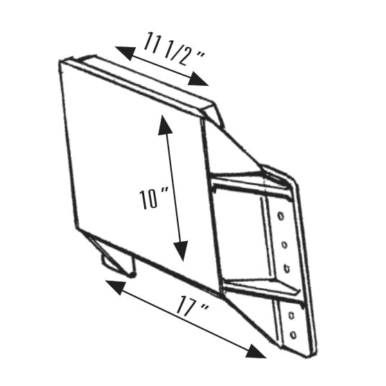 T-H Marine Mini Jacker Outboard Small Jack Plate – Cast Aluminum Clamp-On Motor Bracket for Up to 35 HP or 150 lb – 4 in Setback and 3 in Vertical Offset for Short Transom Boats