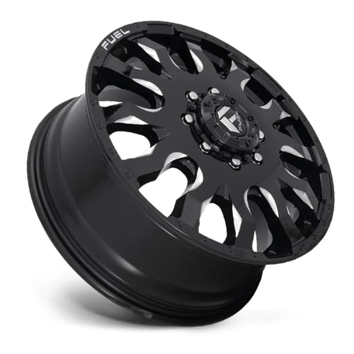 1PC Fuel D673 20X8.25 GL-BLK-MIL 105MM - D673208272 8X6.5