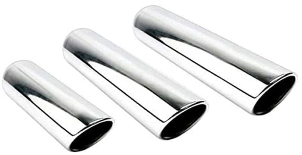 Dt-243512Rac Different Trends 3.50In Rolled Angle Texas Exhaust Tip 2.25In Id/3.50In Od