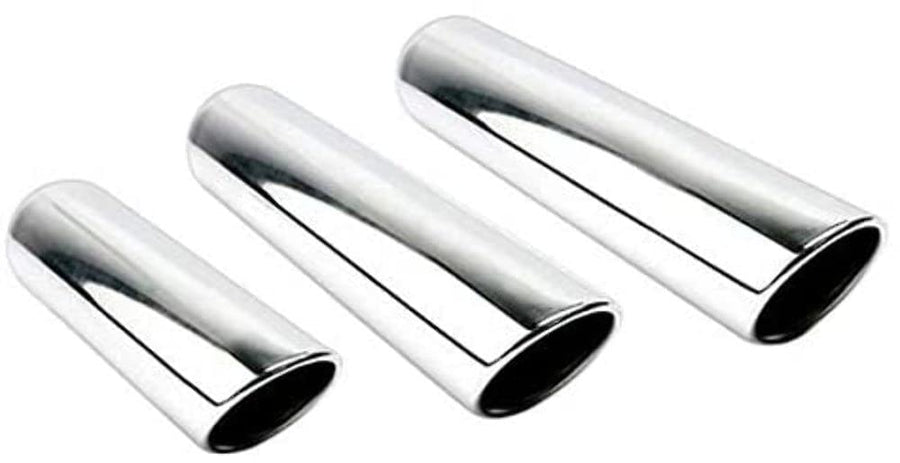 Dt-243512Rac Different Trends 3.50In Rolled Angle Texas Exhaust Tip 2.25In Id/3.50In Od