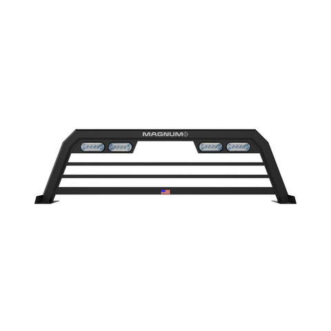 Low Pro Magnum Lighted Headache Rack Bars| Fits 15-20 Ford F-150