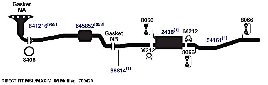 700420 AP Exhaust Products Muffler