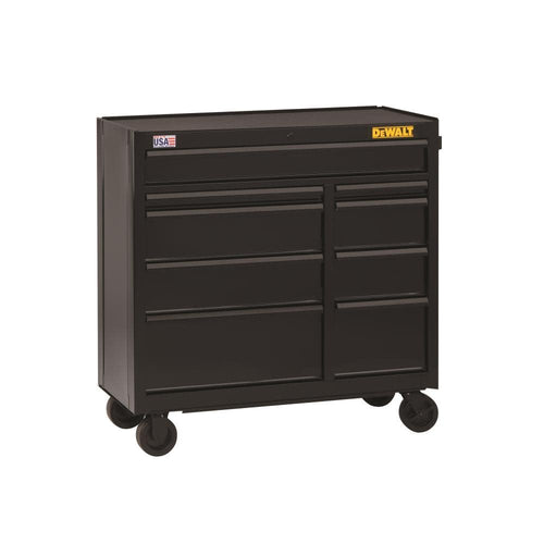 DEWALT 9-Drawer Rolling Tool Cabinet, 41-in., Black (DWST24190)