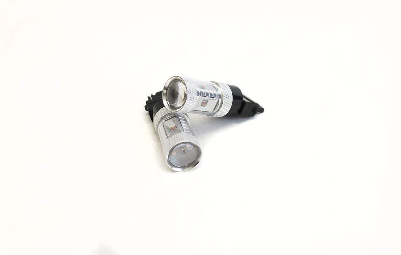 Race Sport Lighting 3157HPA RS3157 BLAST Series Hi Power 30W CREE LED Replacement Bulbs - PAIR (Amber Color)