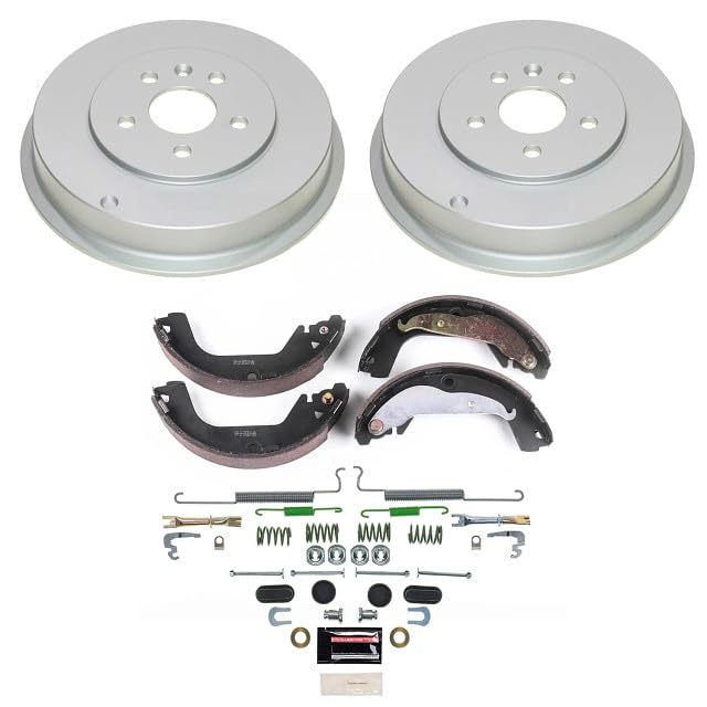 Rear POWERSTOP Stock Replacement Drum and Shoe Kit For Chevrolet Cruze 2011-2015, Chevrolet Cruze Limited 2016 [Vehicle Specific]