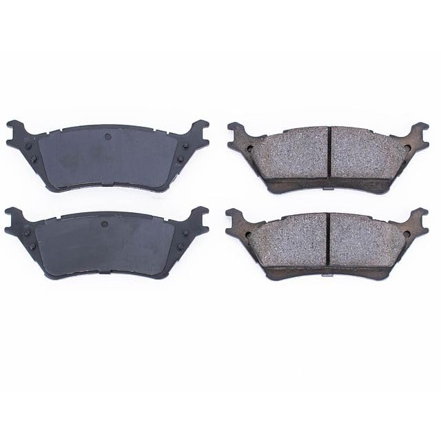 Power Stop Z16 Evolution 16-1602 Rear Ceramic Brake Pads For 2012-2017 Ford F-150 [Models with Manual Parking Brake] | 2012-2018 Ford F-150 Raptor