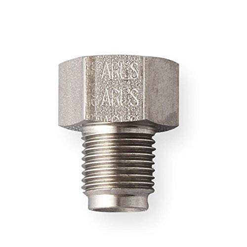 Hardline Earl's Adapter, 7/16"-24 Inverted Flare Male to 1/2"-20 Inverted Flare Female for 1/4"