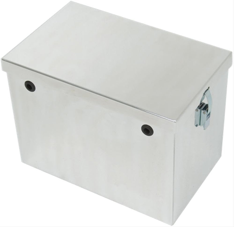 Phoenix Usa Trailer Battery Box Sp12b - Aluminum, Latching Lid; Id: 11-7/8in X 10-7/16in X 8-1/2in