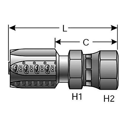Gates Field Attachable Coupling G34170-1212