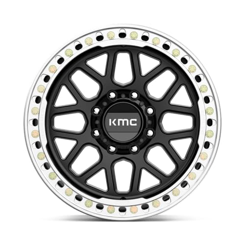 KMC Wheels KM235 Grenade Crawl Beadlock 20X10 KM23521080748N 8X6.5 S-BLK -48MM