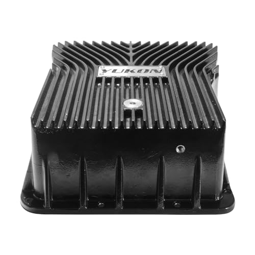 High-Capacity Aluminum Yukon Gear & Axle Allison Transmission Pan, Compatible with 2001-19 GM 2500/3500, YHCTP-A1000