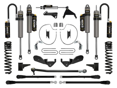 2023-2025 Ford F-250/F-350 Super Duty 4WD, ICON Gas, 4.5" Lift, Stage 7 Suspension System