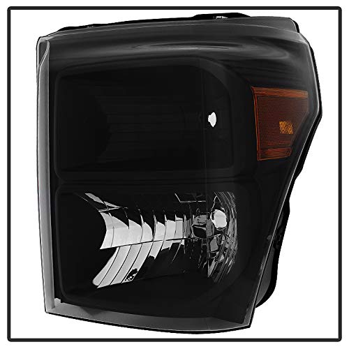 Headlight Xtune HD-JH-FS11-AM-BK (Ford F250/350/450 Super Duty 11-16 OEM s - Black)