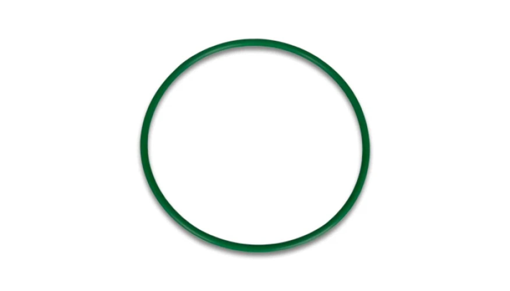 Replacement O-Ring for Vibrant Power 12573G HD Clamp Weld Ferrules for 2.00 in. O.D. Tubing, PTFE, Green, each