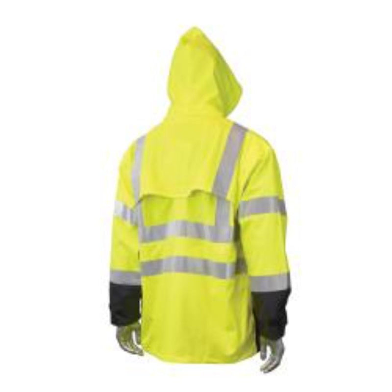 Industrial Safety Rain Jacket Radians RW07J-3ZGV-4X