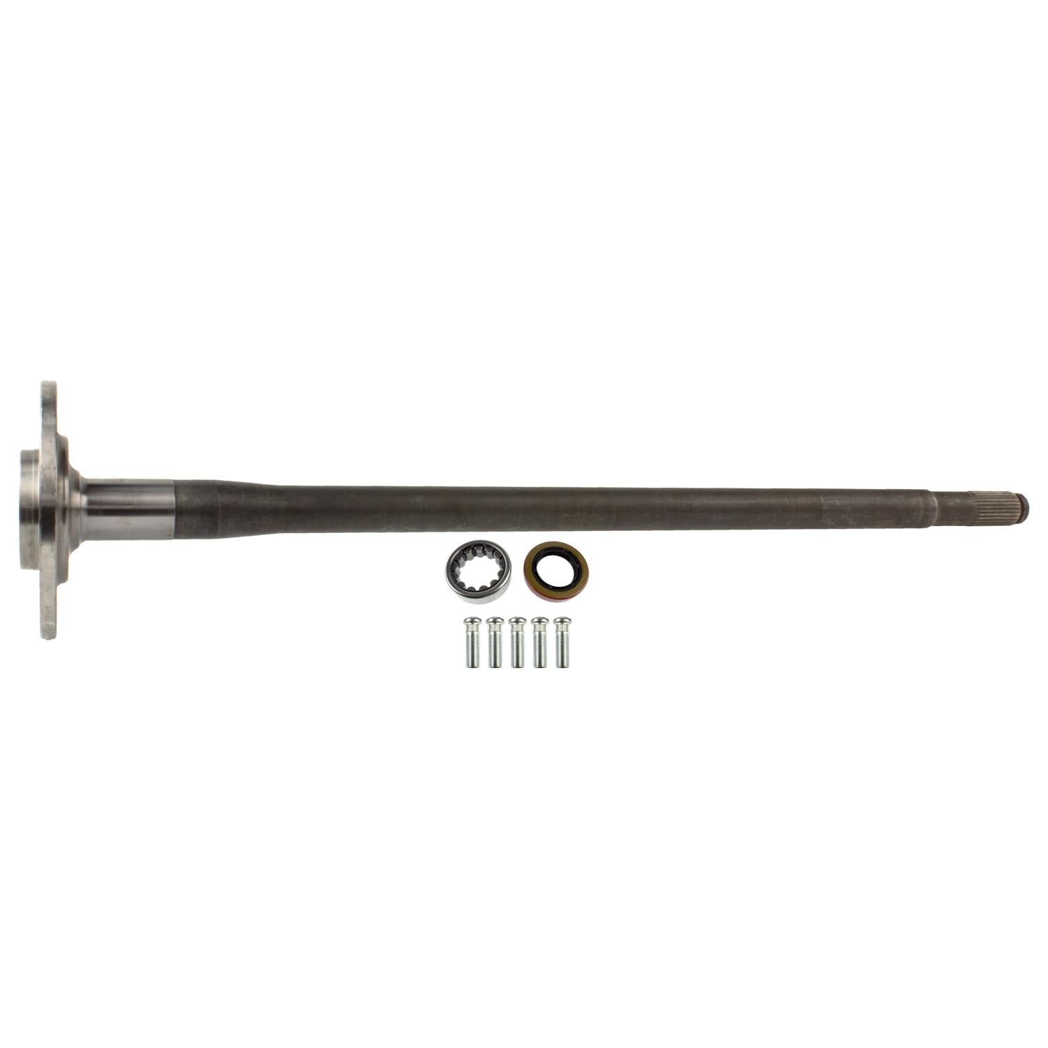 EXCel Axle Shaft Assembly Drive For GM 8.5" (10 Bolt); 31.375" Overall Length; 5 X 5 Lug Pattern; 28 Spline; Includes Bearing, Seal And Studs