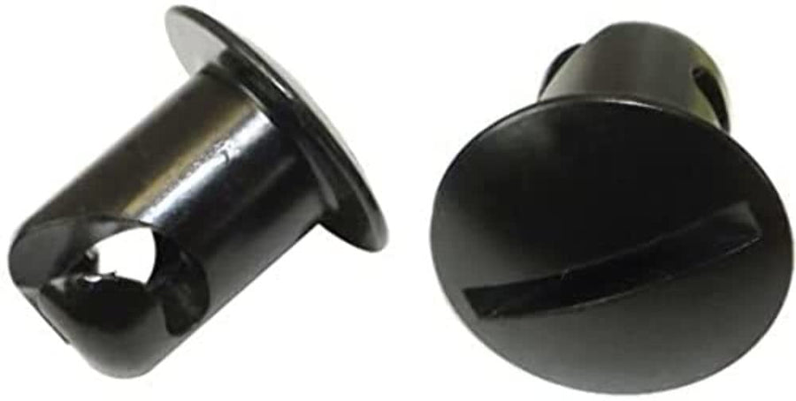 Moroso Fastener Quick Turn, Oval Head, Slotted, 7/16 x 0.450 in Body, Aluminum, Natural, Set of 10