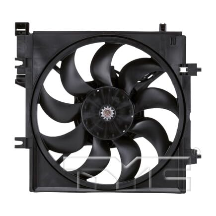 Subaru Left TYC 601260 Compatible with Replacement Cooling Fan Assembly, Black