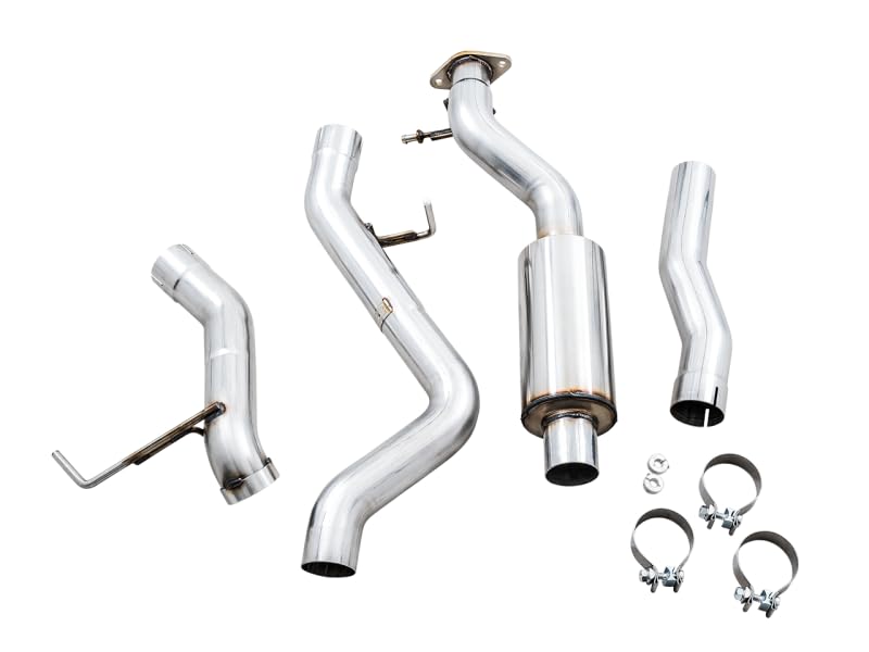 0FG AWE Catback Exhaust for Ford Bronco with BashGuard™ - no Tips
