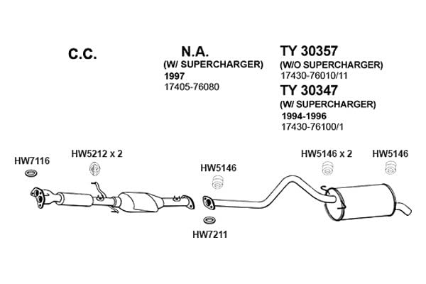 Hw5146 Ap Exhaust Products Mount - Rubber
