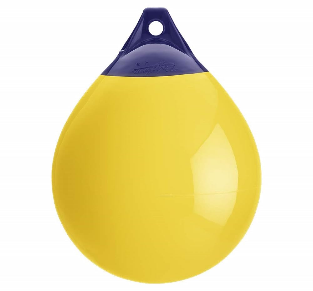 A-3 Yellow Polyform A Series Buoy - 17" X 23", Yellow