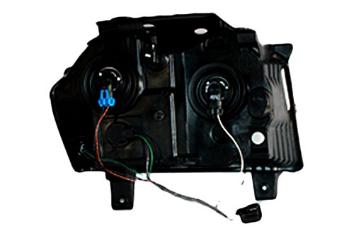 Left TYC Headlight Assembly Compatible with 2005-2007 Jeep Grand Cherokee
