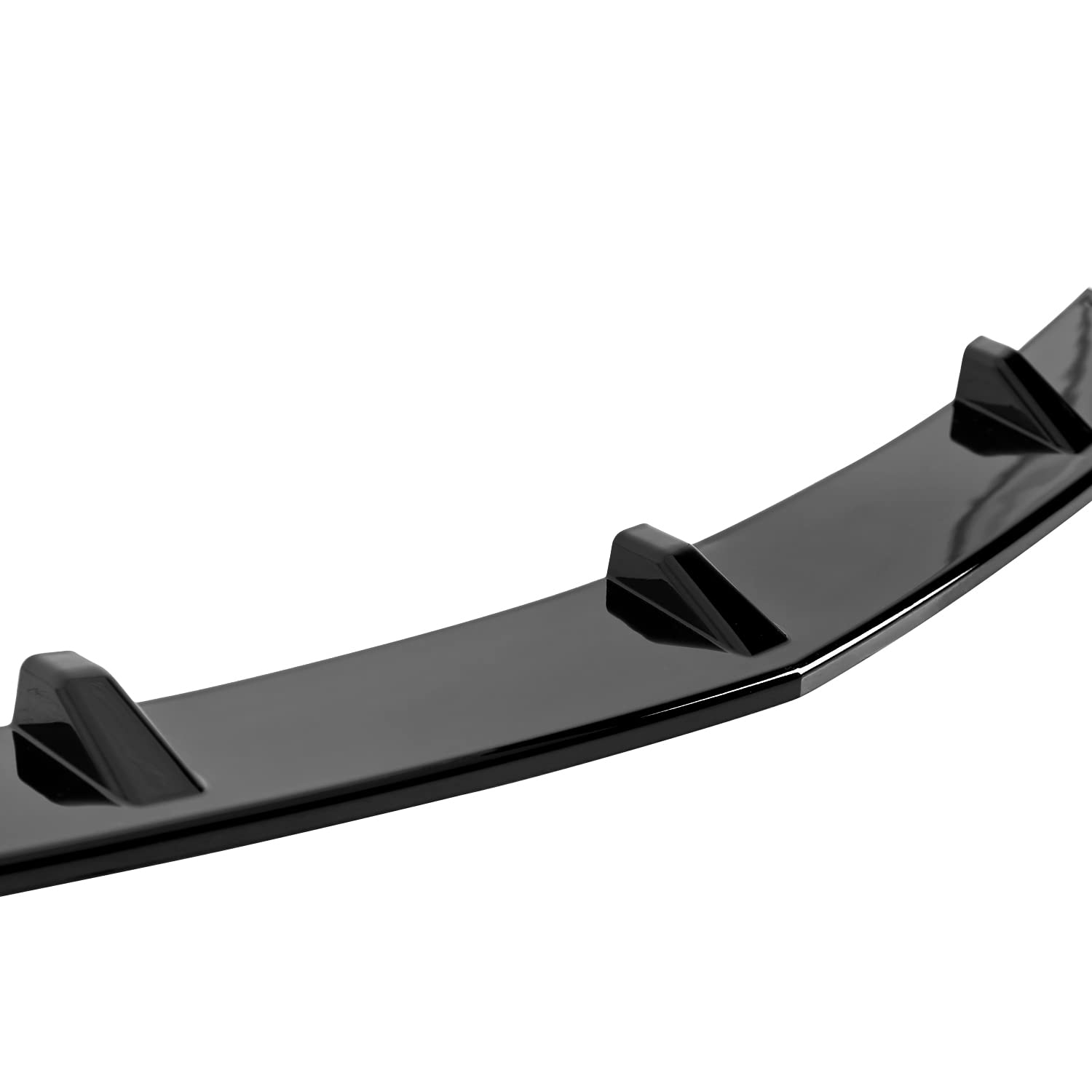 Glossy Black Spec-D Tuning Front Bumper Lip Compatible with Acura TLX 2018-2021