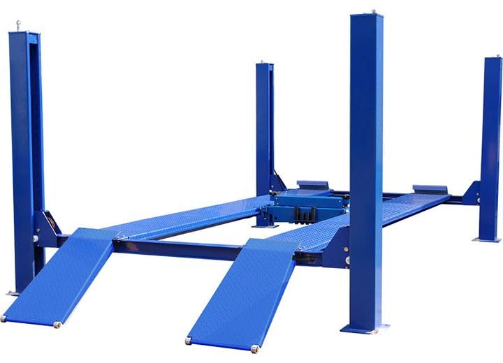 FP14K-C Tuxedo Distributors 14000 LB Four Post Lift - Closed Front - Cable Driven