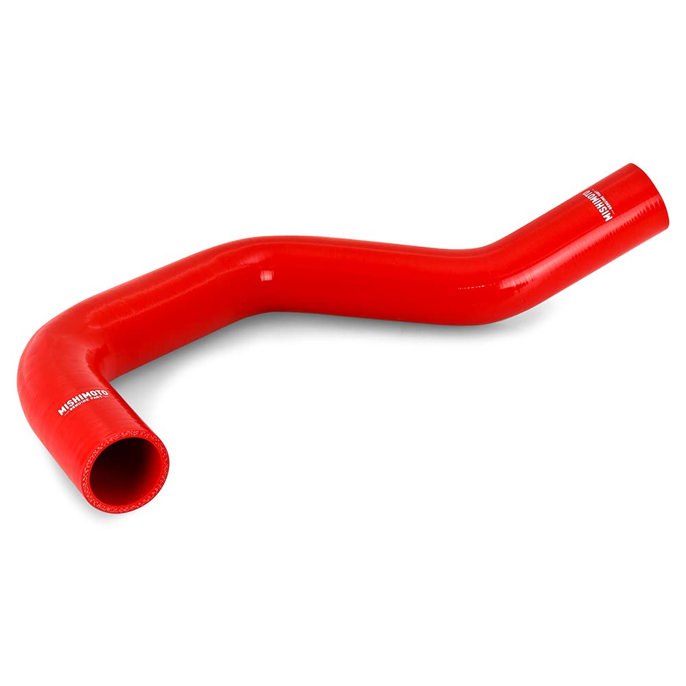 Mishimoto Radiator Hose Kit Silicone Compatible With Dodge 5.9L Cummins 1991-1993, Red