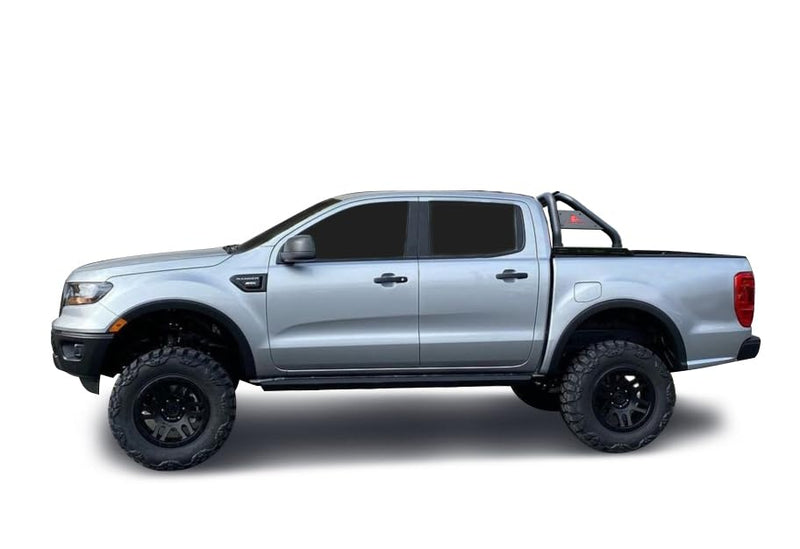 Black Horse Classic Roll Bar Black Compatible with 2019-2023 Ford Ranger-RB08BK