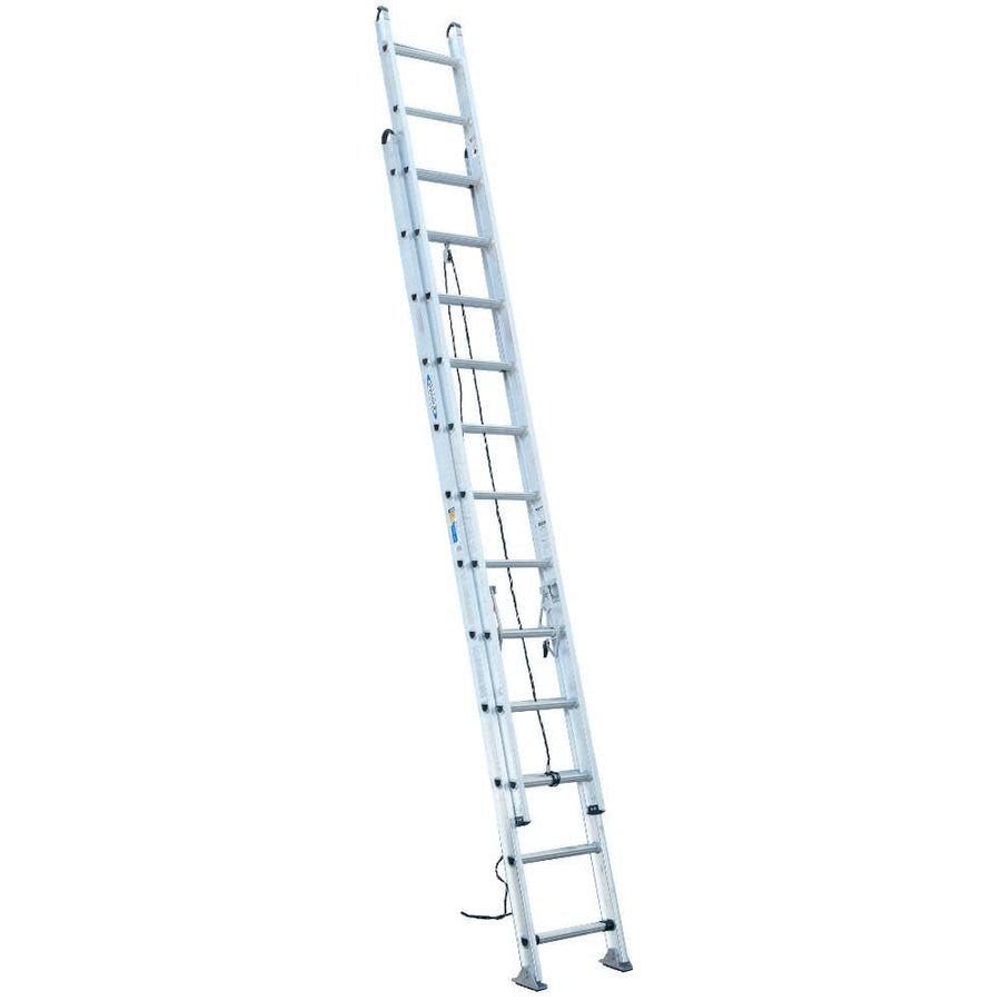 D524-2 Werner 375-Pound Duty Rating Type 1AA Aluminum D-Rung Extension Ladder, 24-Foot