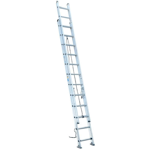 D524-2 Werner 375-Pound Duty Rating Type 1AA Aluminum D-Rung Extension Ladder, 24-Foot