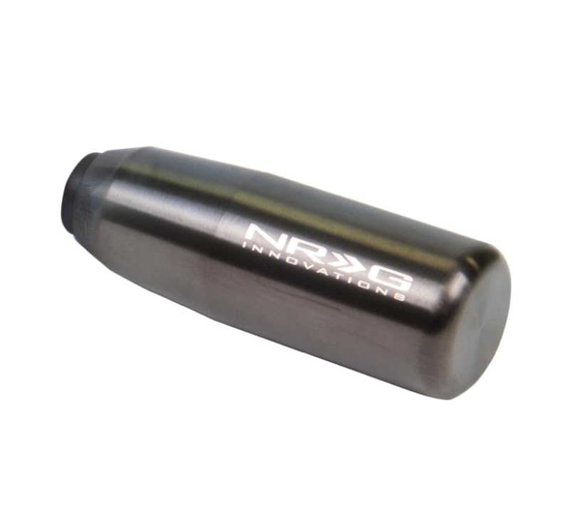 Universal NRG Short Shifter Knob - 3.5in. Length / Heavy Weight .85Lbs - Black Chrome