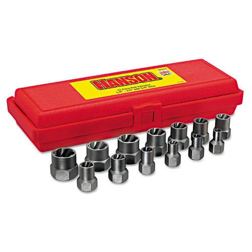 13PC EXTRCTR SET 1/4-3/4" BOLT 3/8"